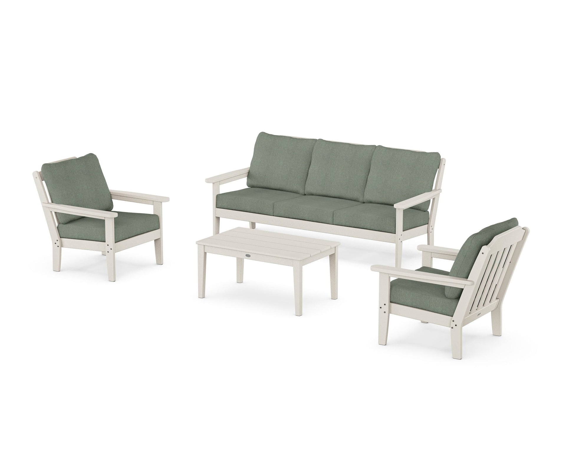 Cottage 4-Piece Deep Seating Set with Sofa