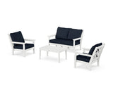Chippendale 4-Piece Deep Seating Set with Loveseat