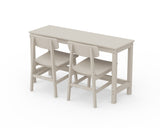 Modern Studio Urban Chair 3-Piece Balcony Set