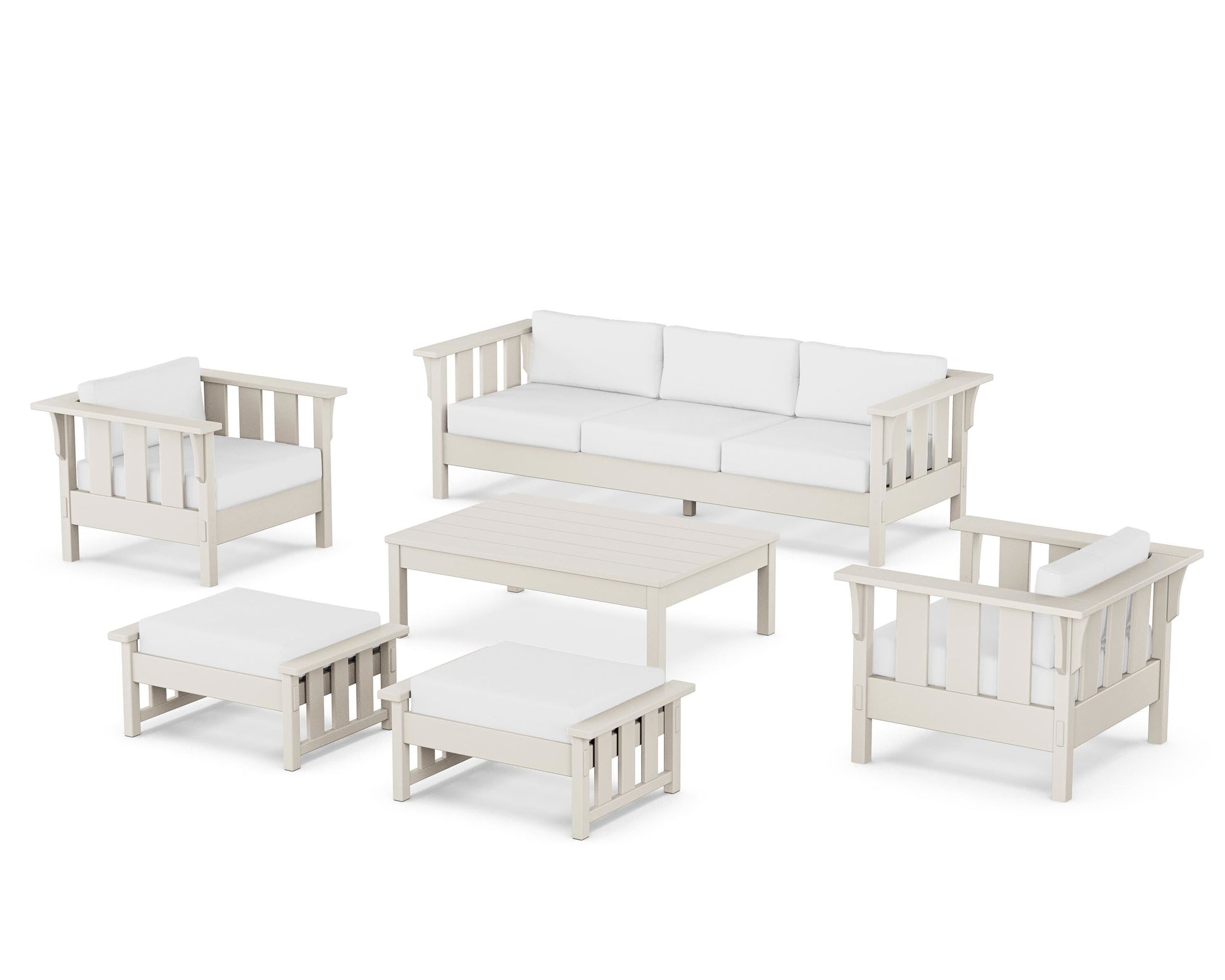 Acadia 6-Piece Lounge Sofa Set