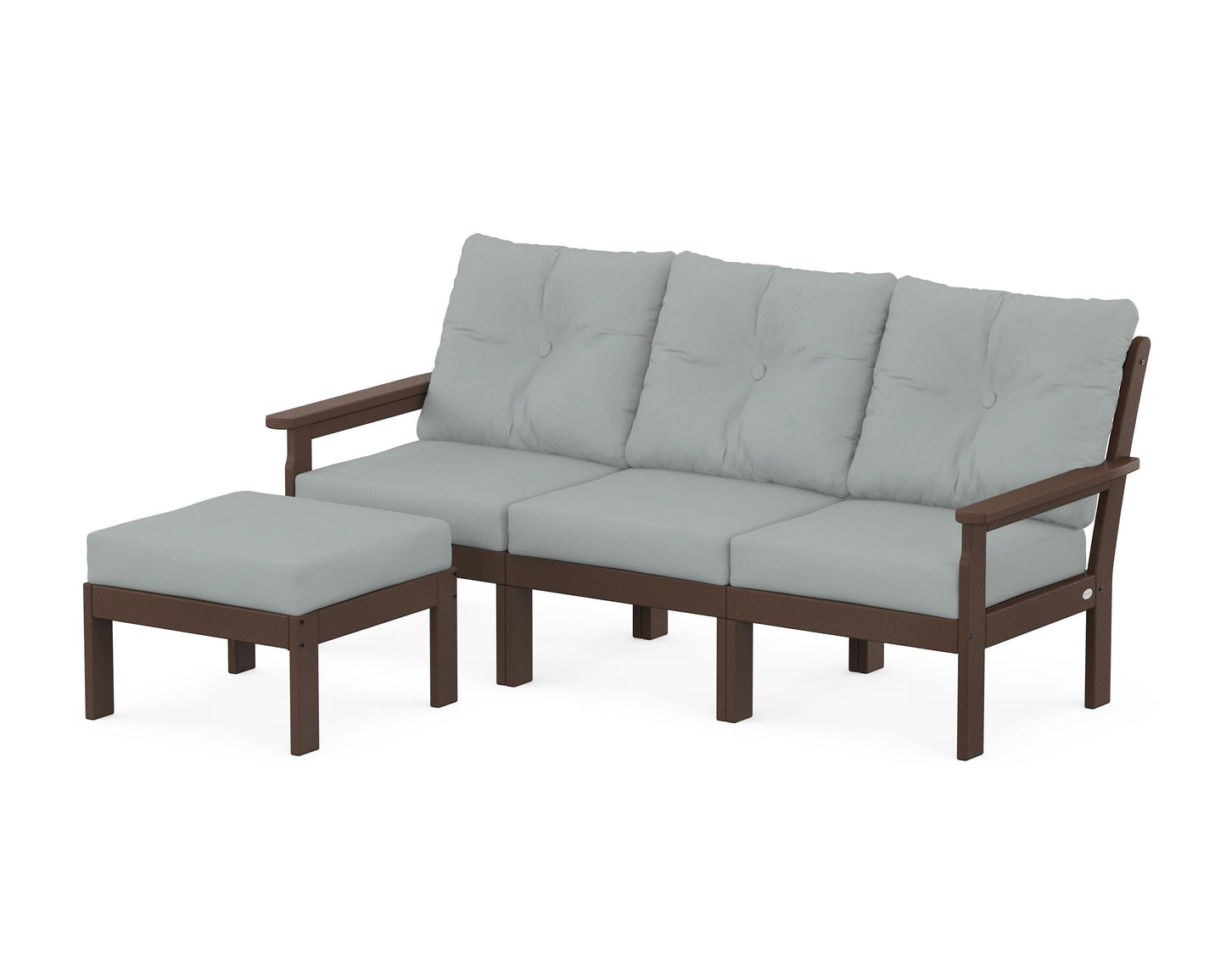 Vineyard 4-Piece Sectional with Ottoman