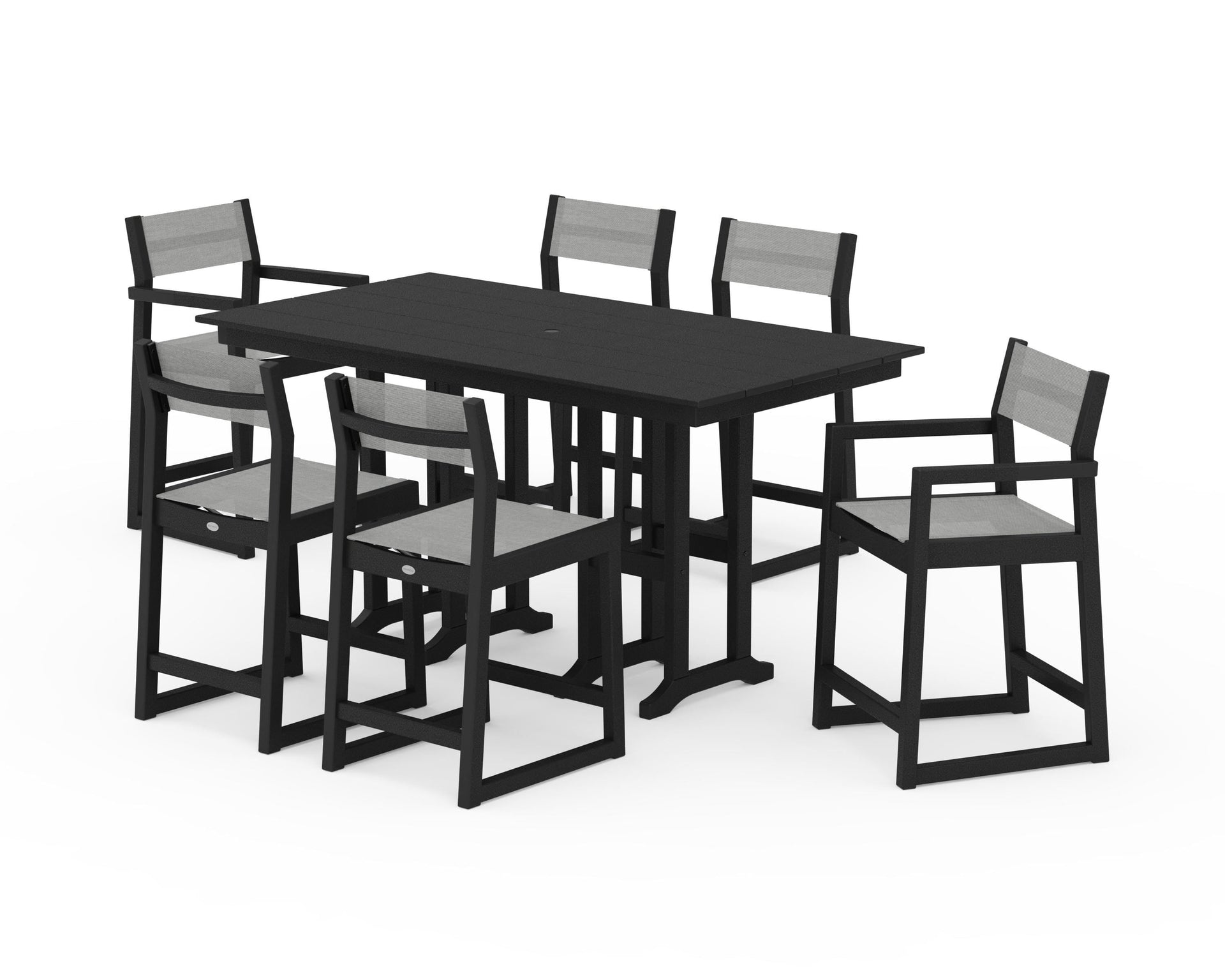 EDGE Sling 7-Piece Farmhouse Counter Set