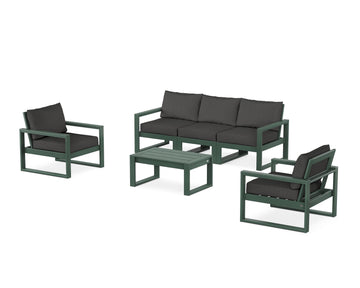 EDGE Sectional 4-Piece Deep Seating Set with Sofa