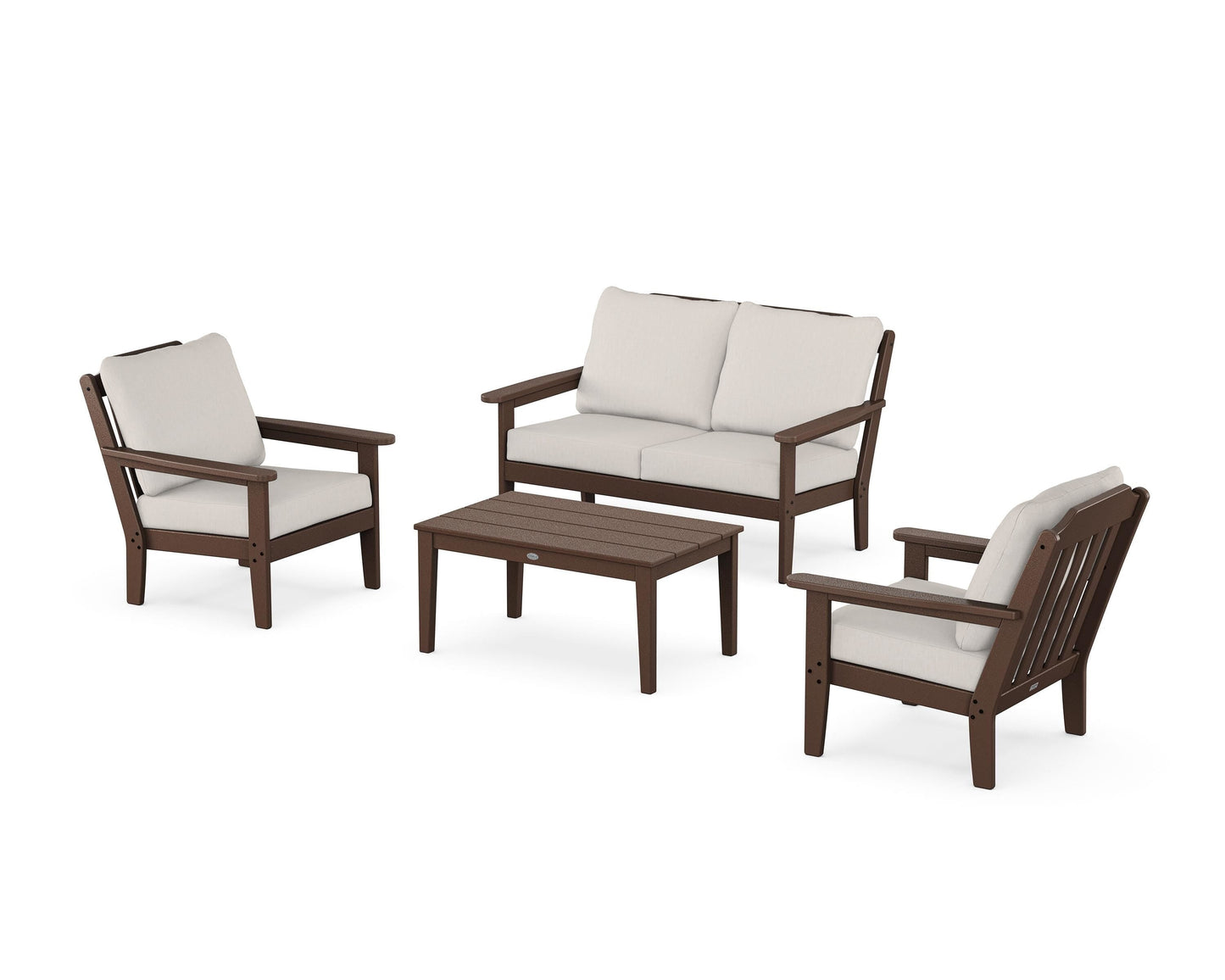 Cottage 4-Piece Deep Seating Set with Loveseat