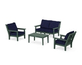 Chippendale 4-Piece Deep Seating Set with Loveseat