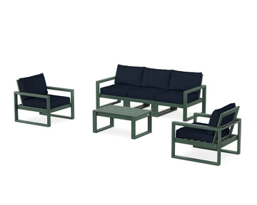 EDGE Sectional 4-Piece Deep Seating Set with Sofa