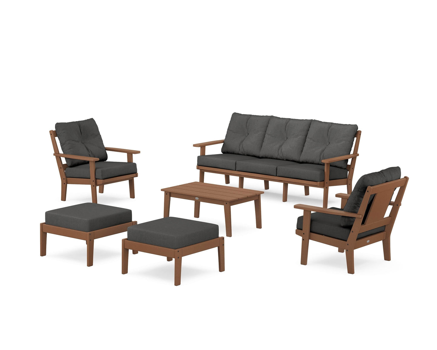 Prairie 6-Piece Lounge Sofa Set