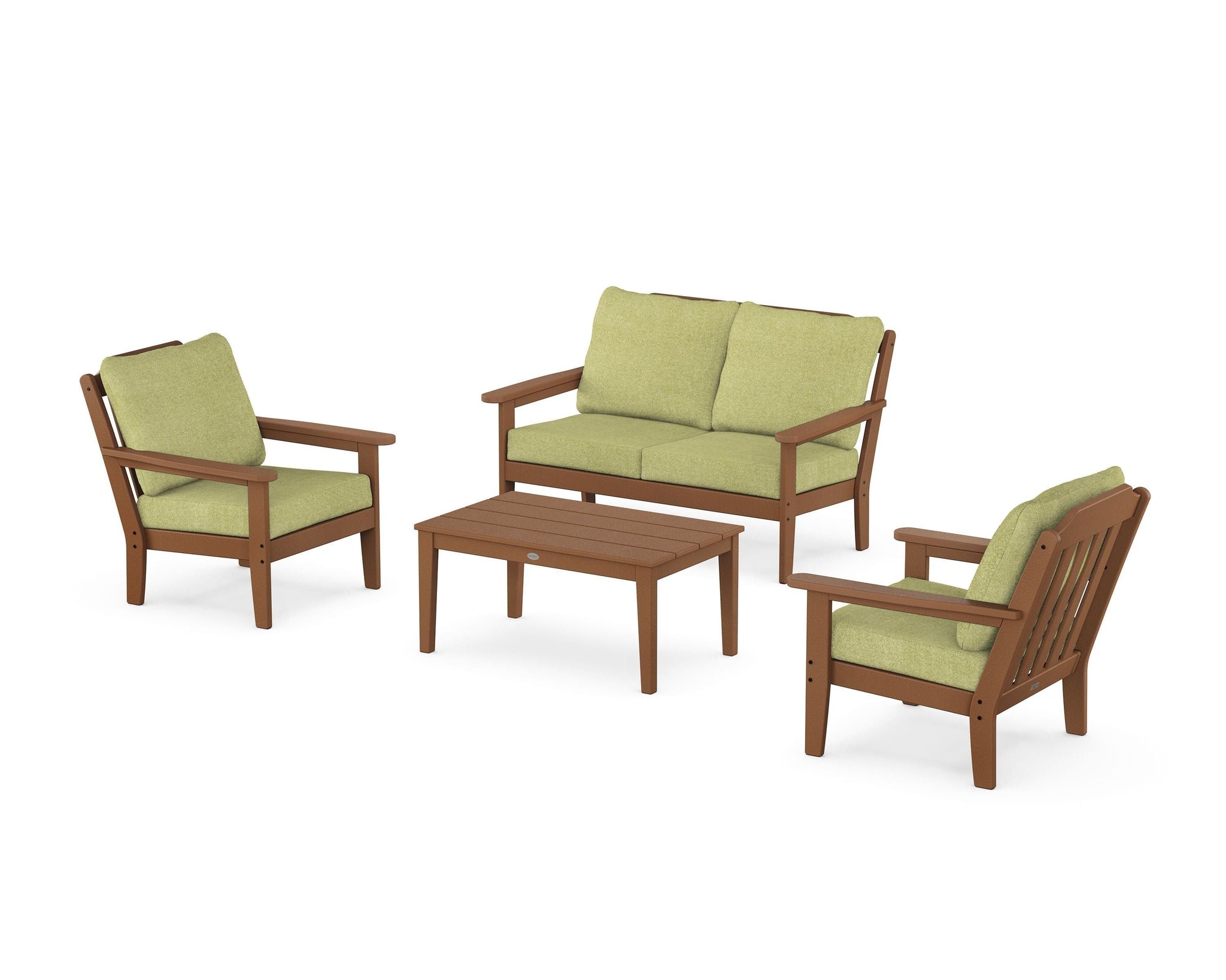 Cottage 4-Piece Deep Seating Set with Loveseat