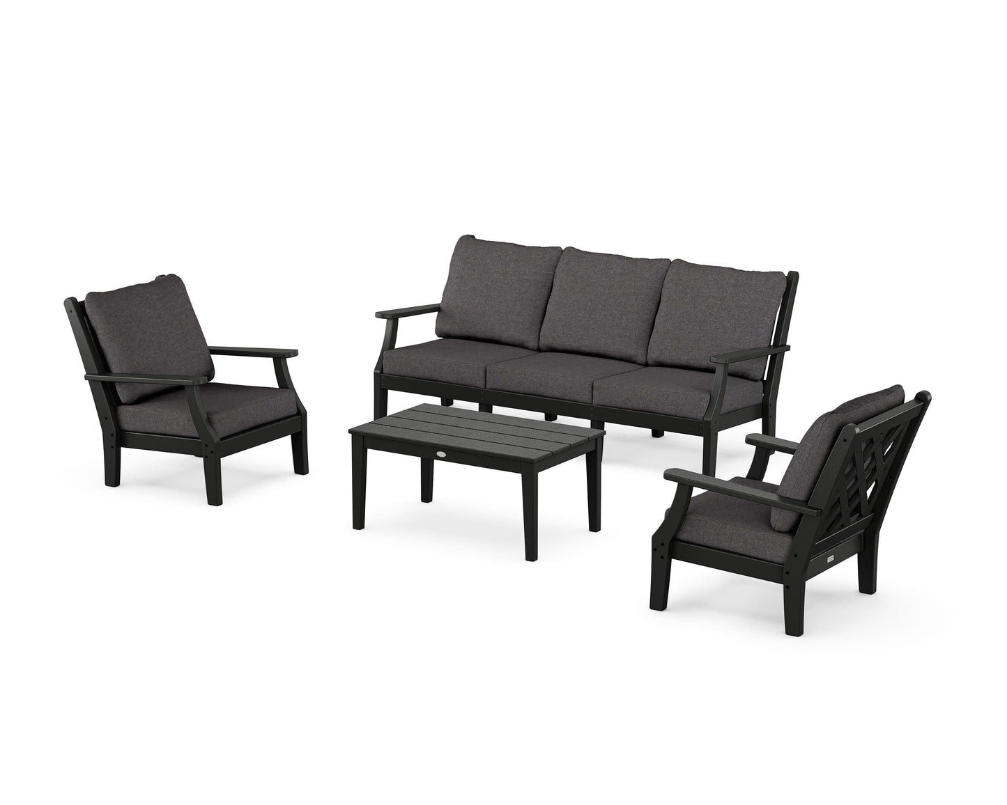 Wovendale 4-Piece Deep Seating Set with Sofa