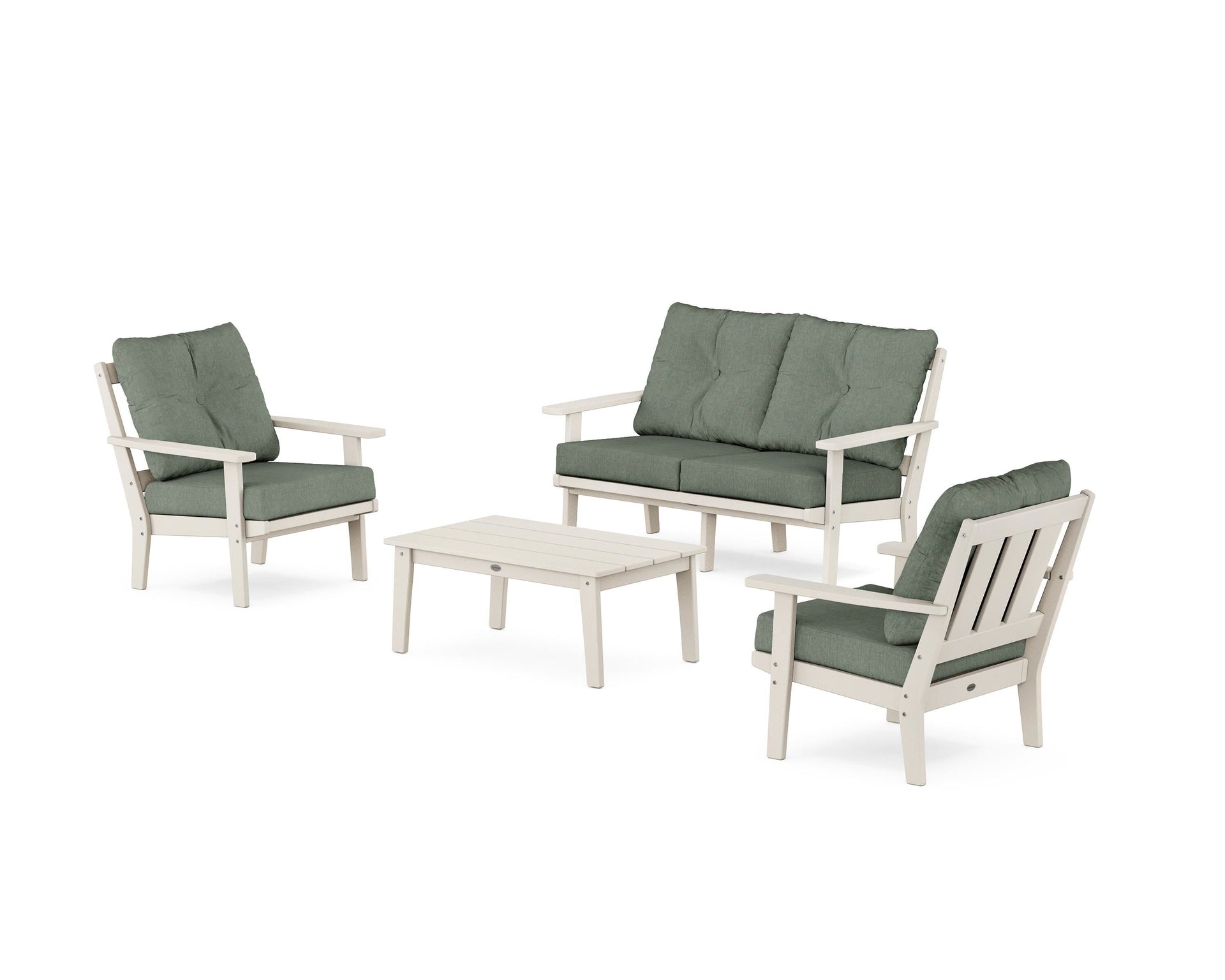 Oxford 4-Piece Deep Seating Set with Loveseat