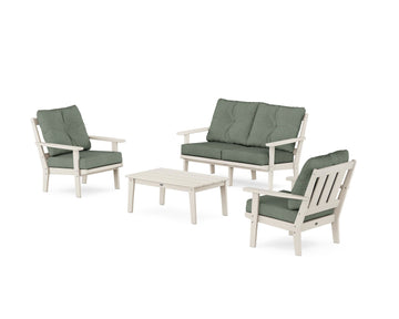 Oxford 4-Piece Deep Seating Set with Loveseat