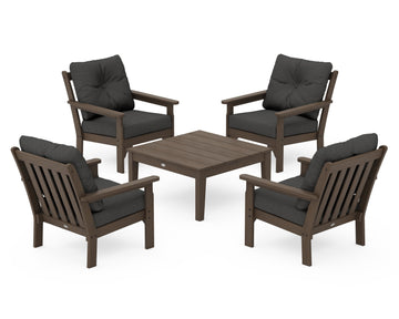 Vineyard 5-Piece Deep Seating Conversation Set