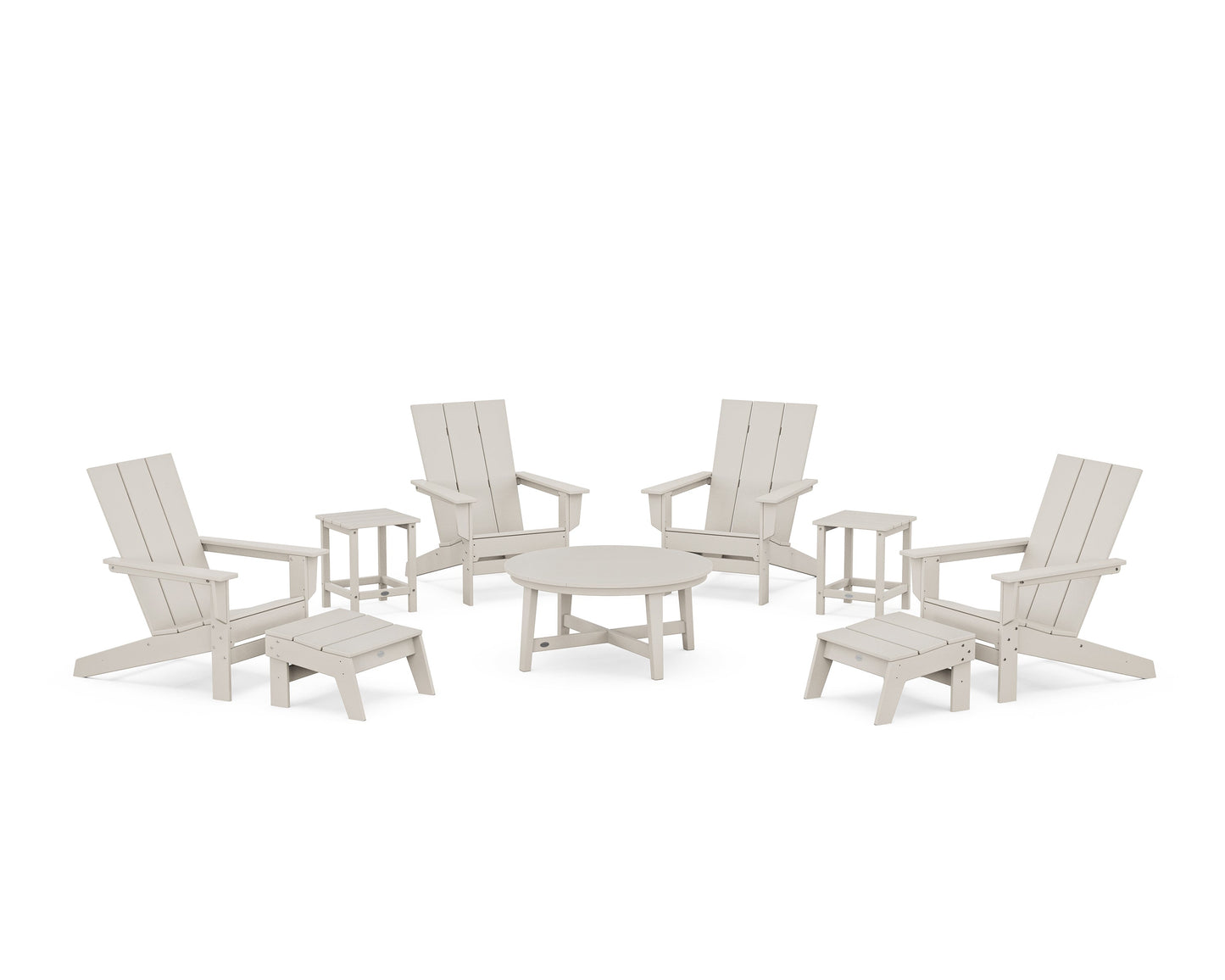 Modern Studio Adirondack 9-Piece Conversation Set