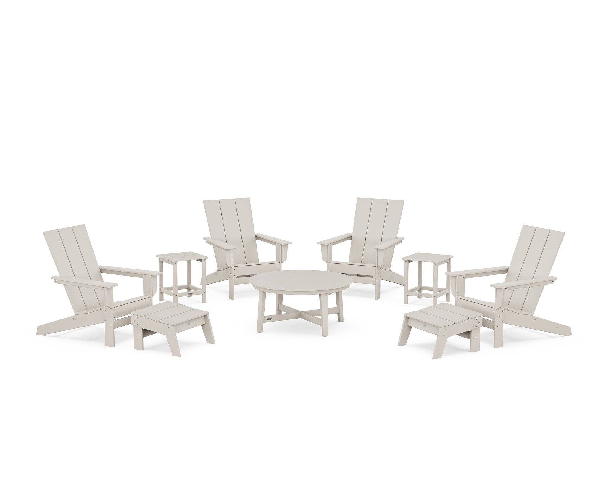 Modern Studio Adirondack 9-Piece Conversation Set