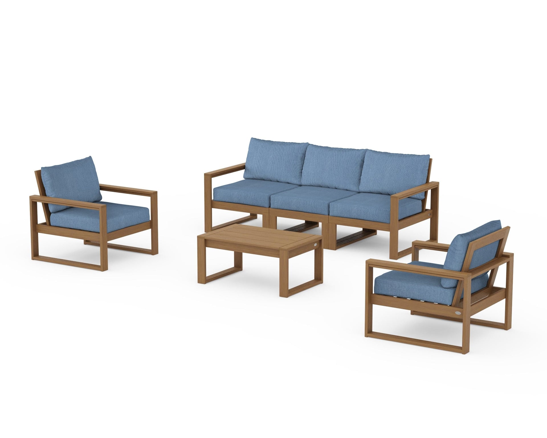 EDGE Sectional 4-Piece Deep Seating Set with Sofa