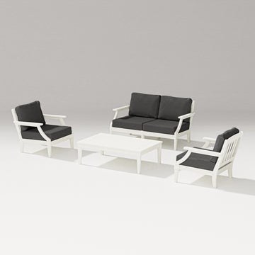 Estate Lounge 4-Piece Loveseat Set