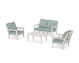 Chippendale 4-Piece Deep Seating Set with Loveseat