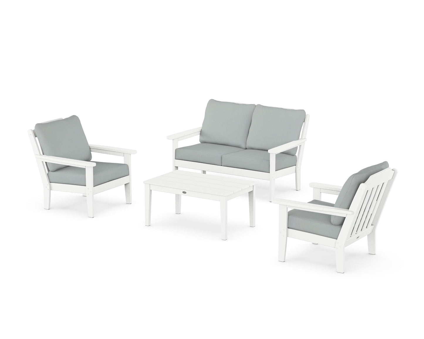 Cottage 4-Piece Deep Seating Set with Loveseat