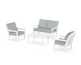 Cottage 4-Piece Deep Seating Set with Loveseat