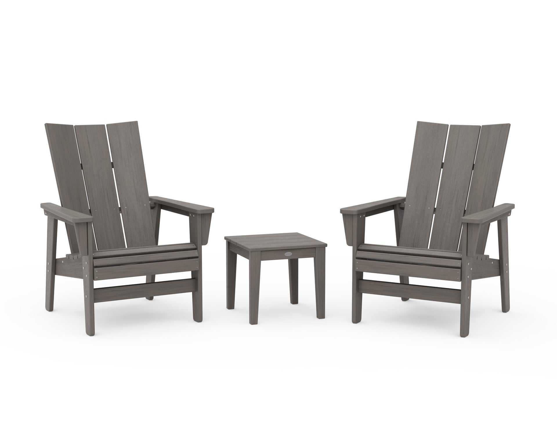 3-Piece Modern Grand Upright Adirondack Set