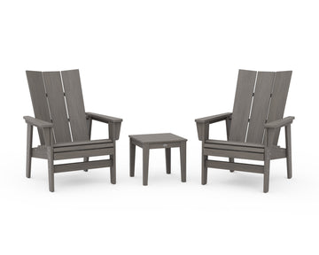 3-Piece Modern Grand Upright Adirondack Set