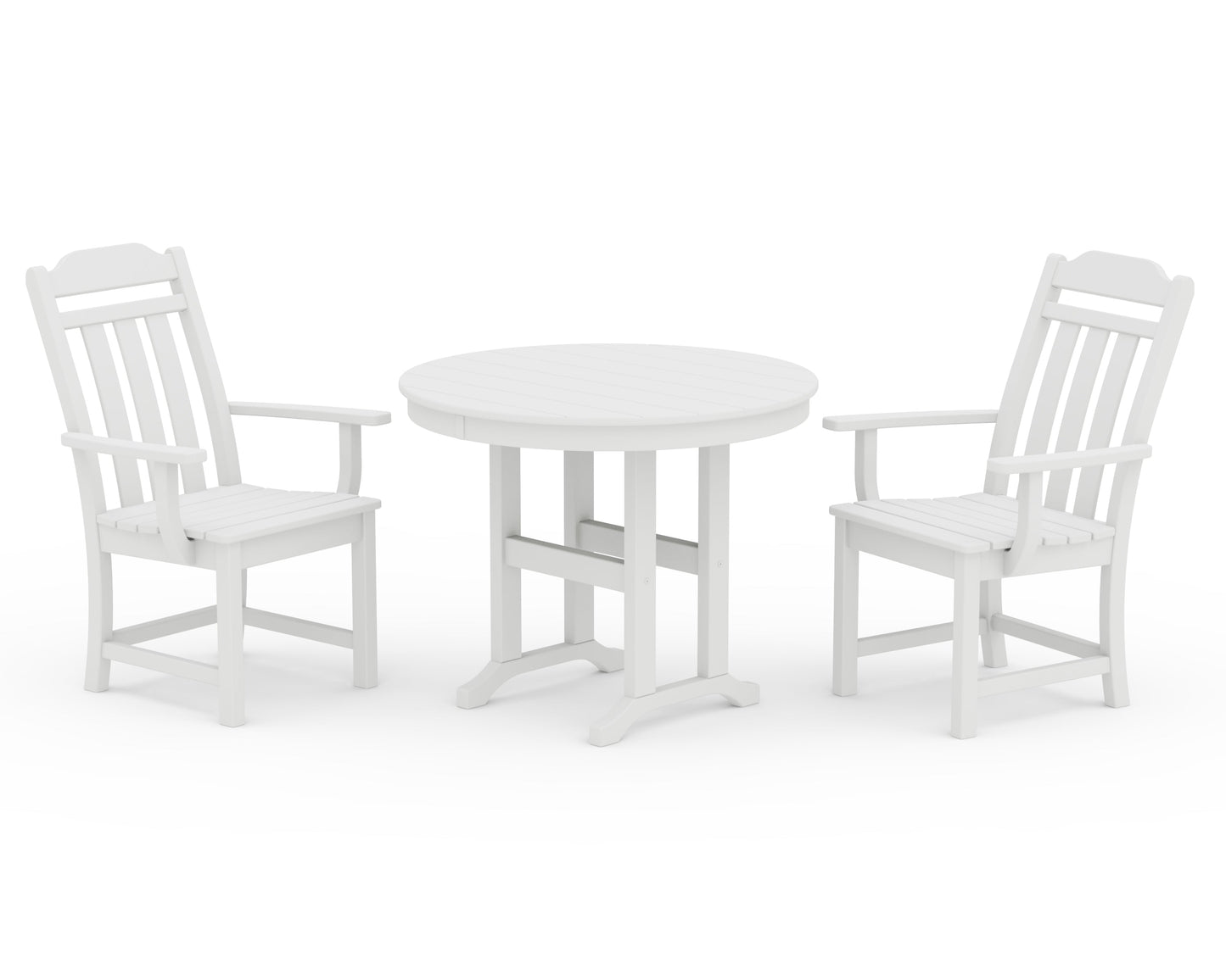 Cottage 3-Piece Farmhouse Dining Set