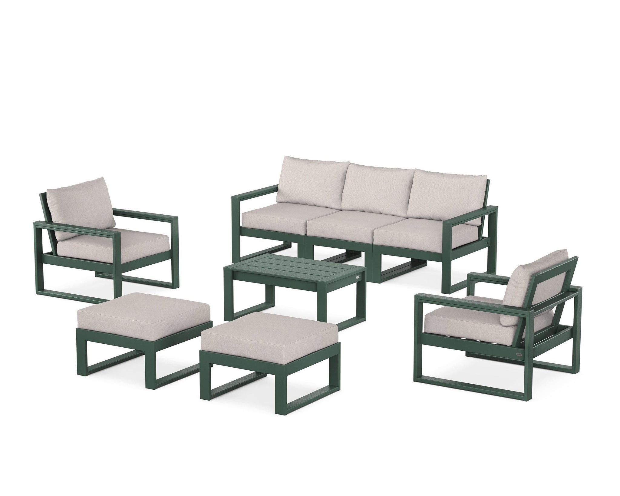 EDGE Sectional 8-Piece Lounge Sofa Set