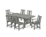 Prairie 7-Piece Dining Set with Mission Table