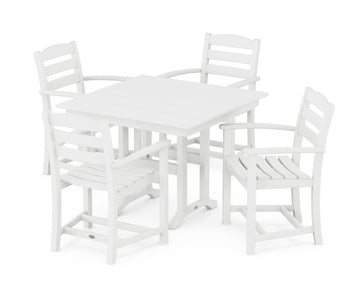 La Casa Café 5-Piece Farmhouse Dining Set