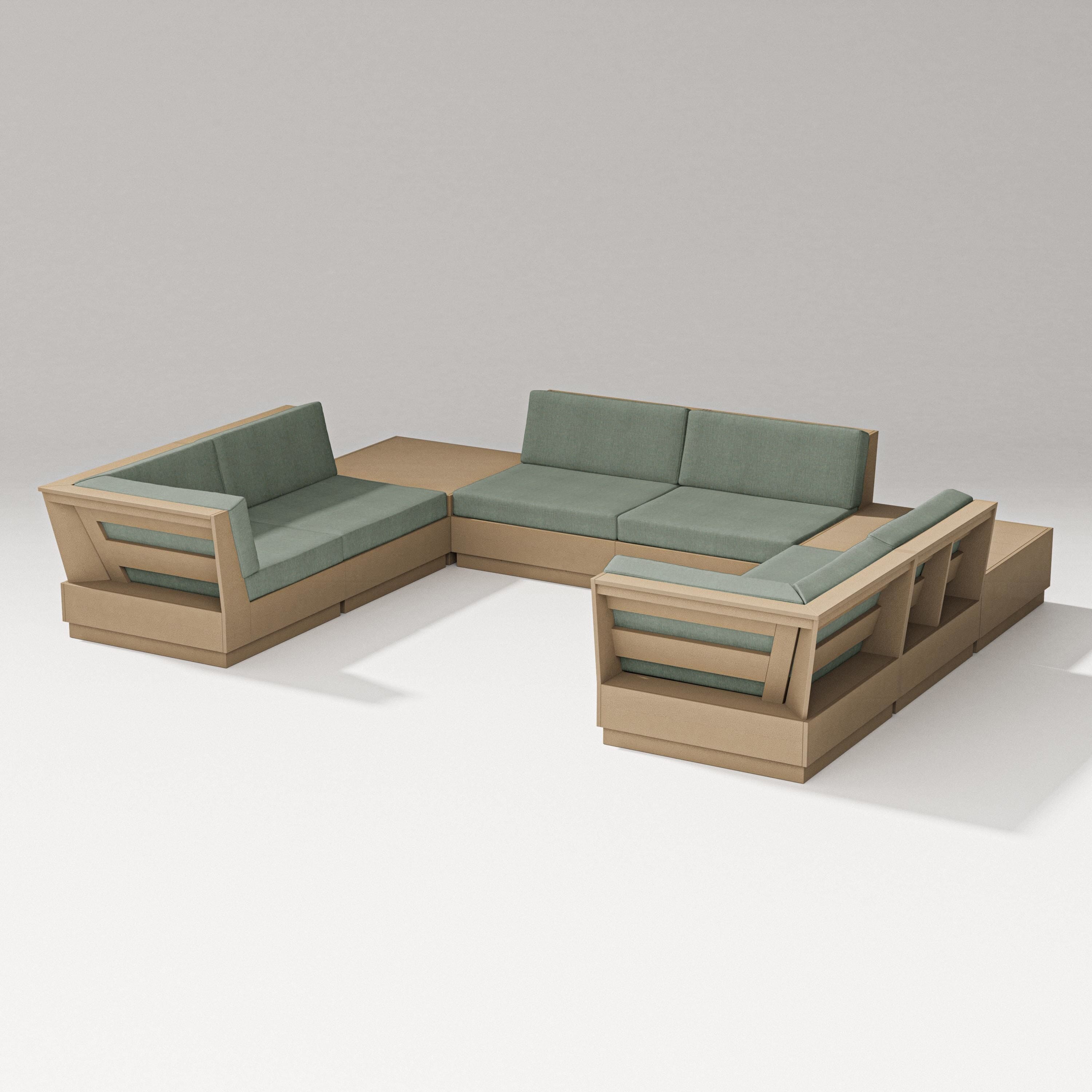 Elevate 8-Piece U-Shaped Sectional