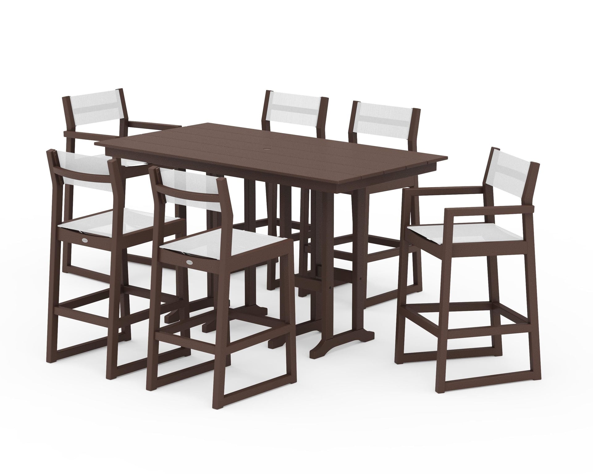 EDGE Sling 7-Piece Farmhouse Bar Set