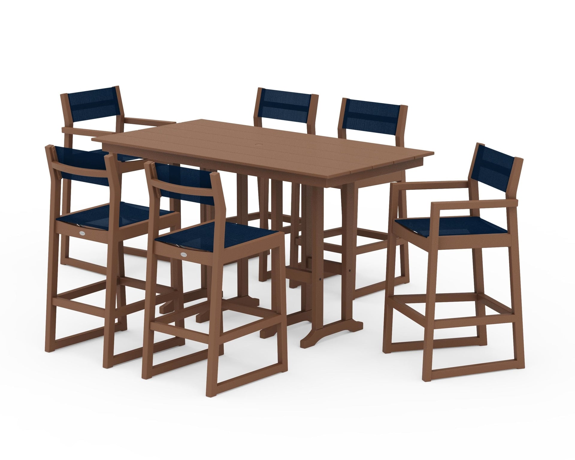 EDGE Sling 7-Piece Farmhouse Bar Set