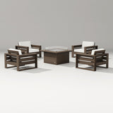 Latitude 5-Piece Lounge Fire Table Set