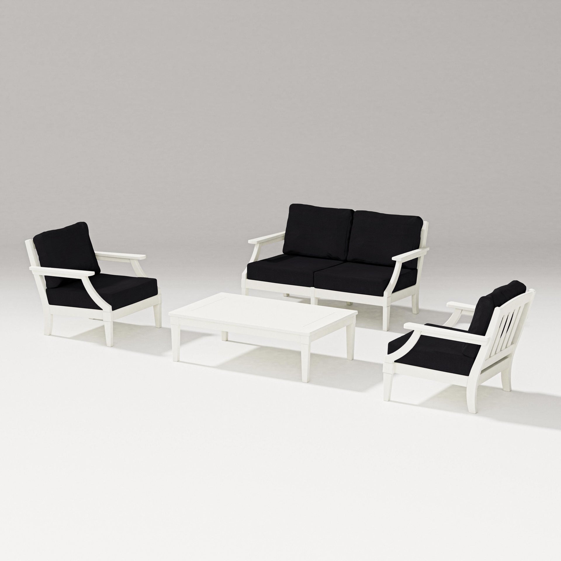 Estate Lounge 4-Piece Loveseat Set