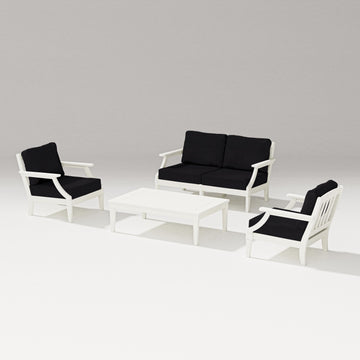 Estate Lounge 4-Piece Loveseat Set