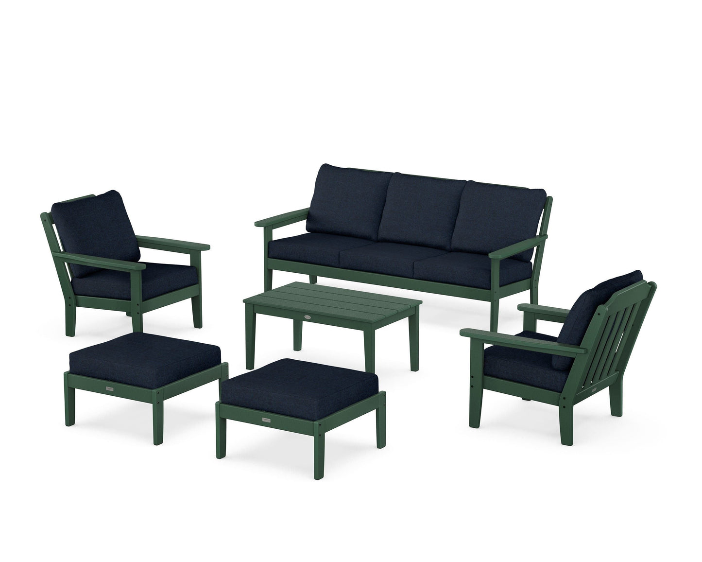Cottage 6-Piece Lounge Sofa Set