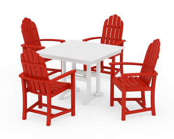 Classic Adirondack 5-Piece Farmhouse Dining Set