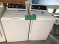 GE COINLESS PAYMENT TOP LOAD WASHER & ELECTRIC DRYER SET