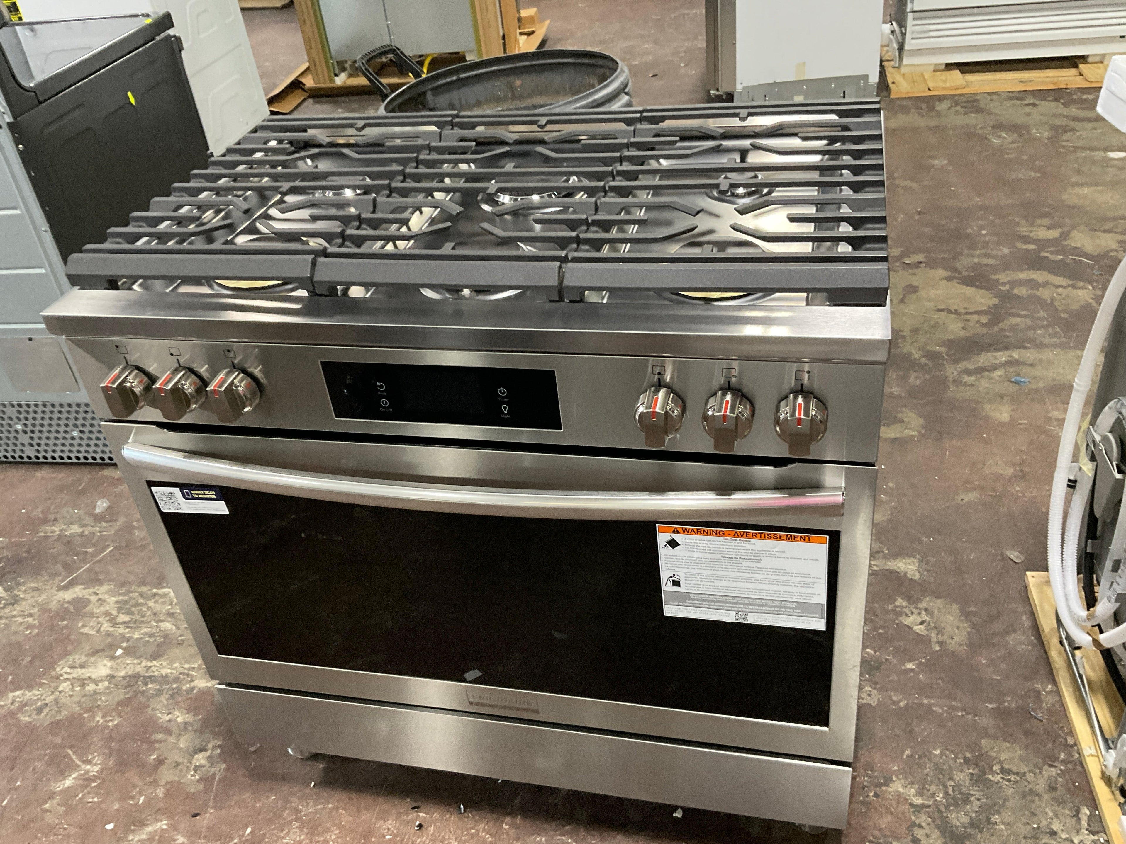 Frigidaire Gallery 36" Gas Range with Air Fry