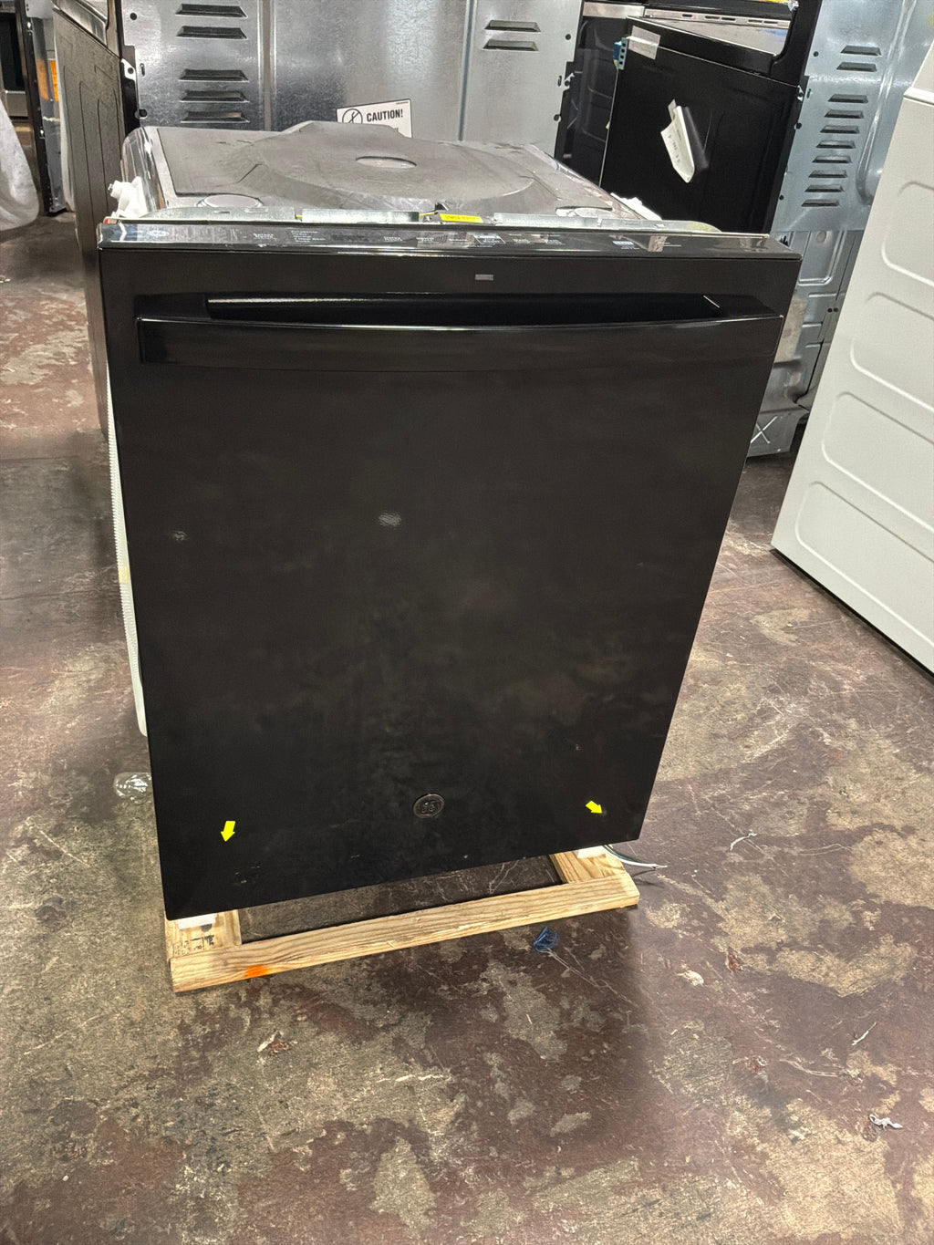 GE GE® ENERGY STAR® Top Control with Stainless Steel Interior Dishwasher with Sanitize Cycle