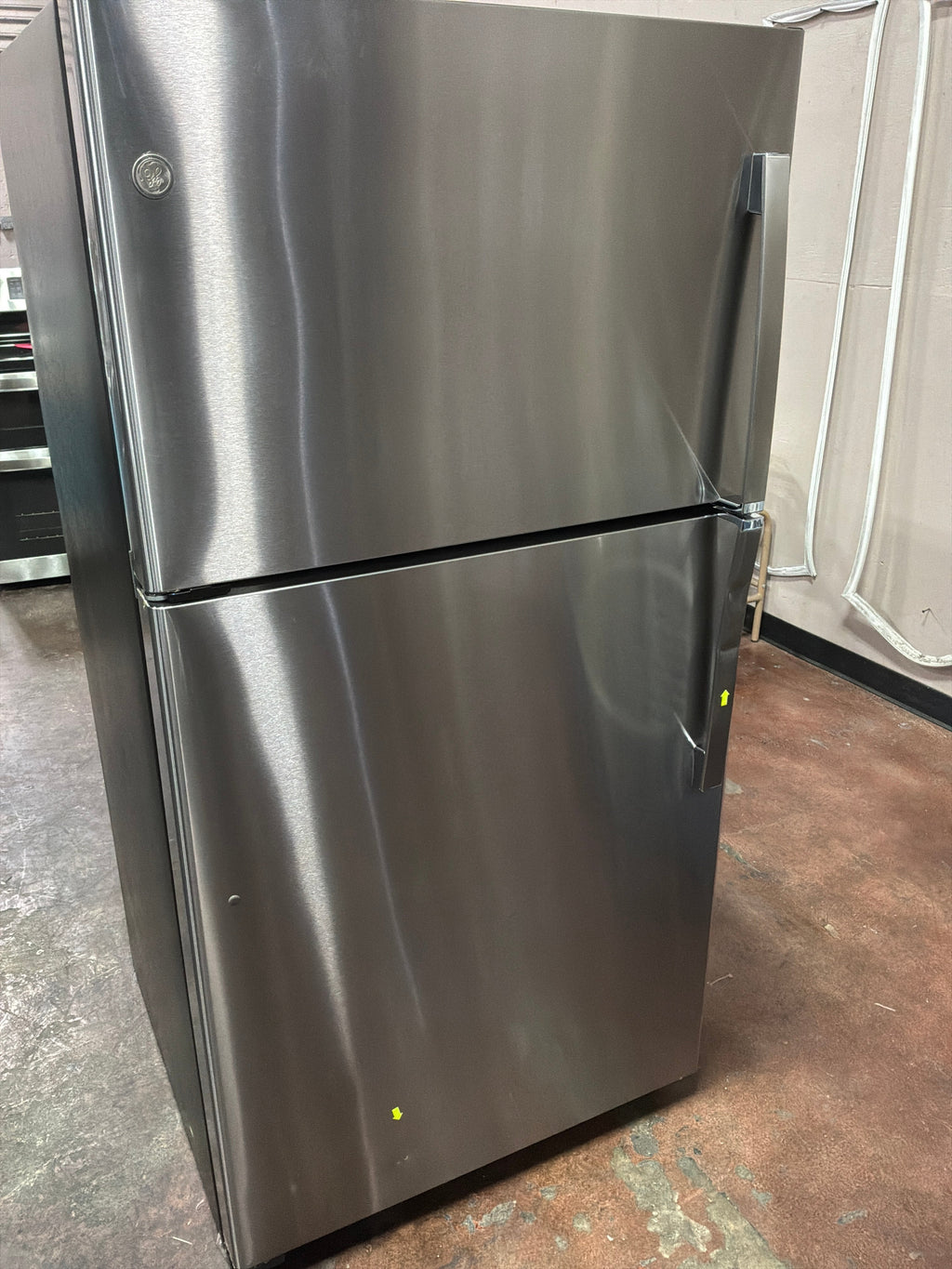 GE® 21.9 Cu. Ft. Garage Ready Top-Freezer Refrigerator