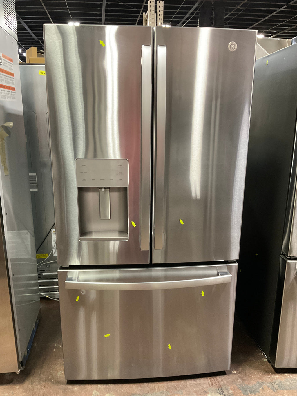 GE ENERGY STAR 25.7 Cu. Ft. Fingerprint Resistant French-Door Refrigerator