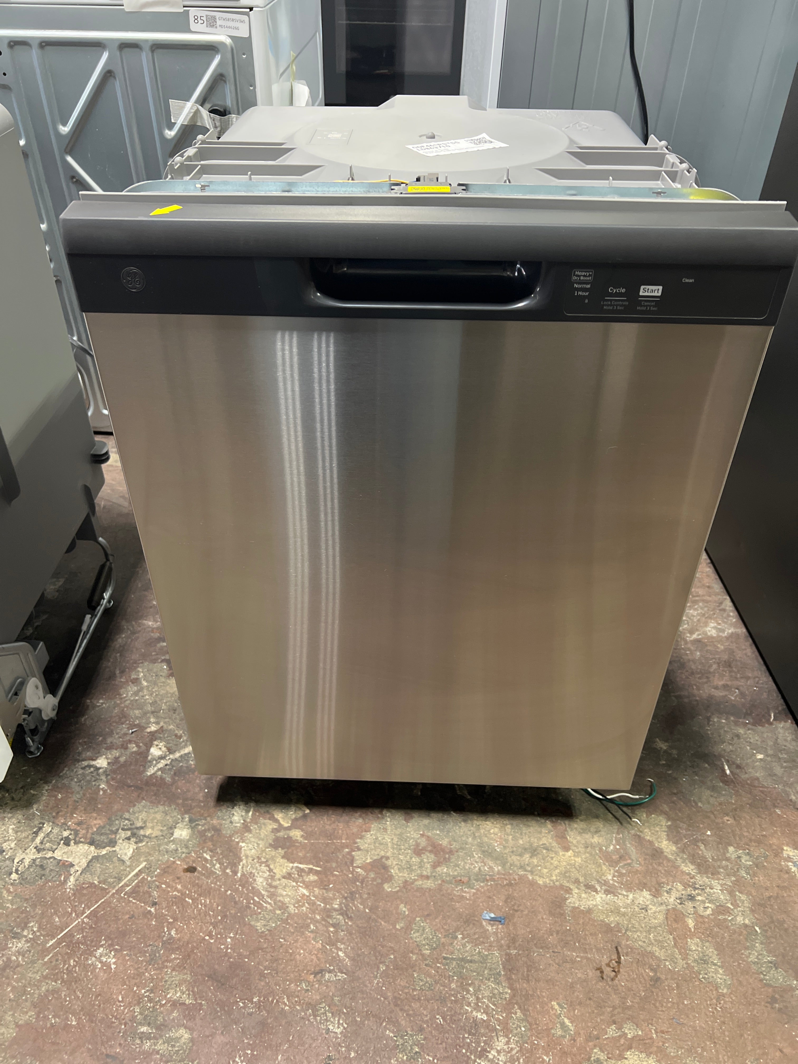 GE GE® ENERGY STAR® Dishwasher with Front Controls