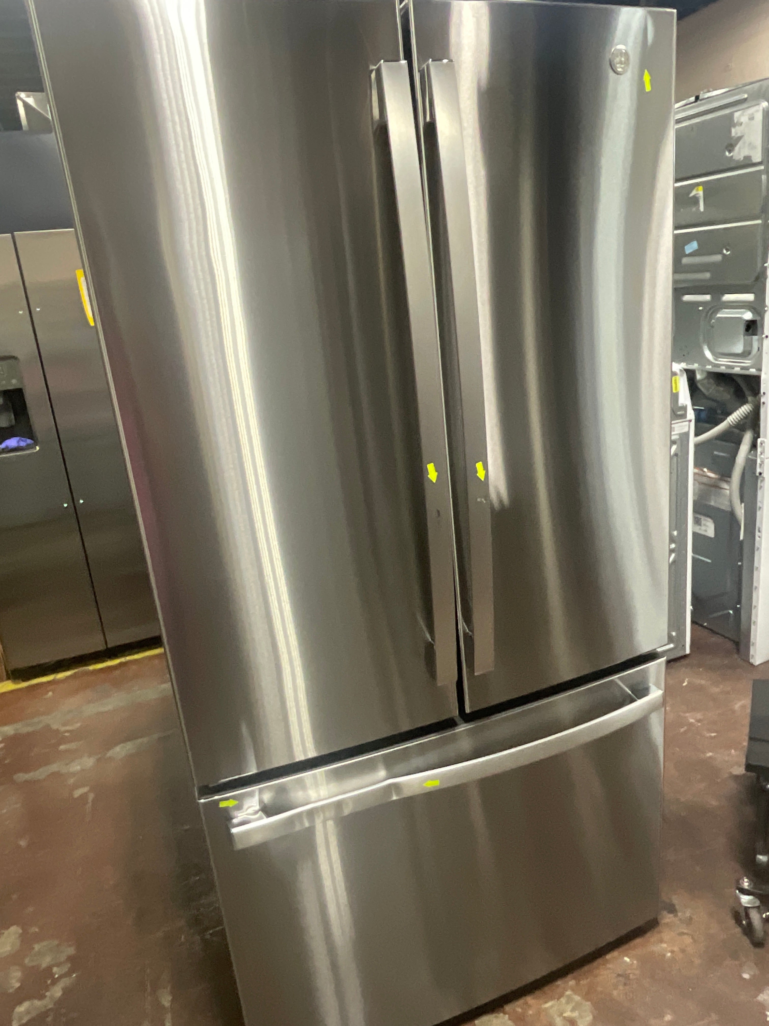 GE ENERGY STAR 27.0 Cu. Ft. Fingerprint Resistant French-Door Refrigerator