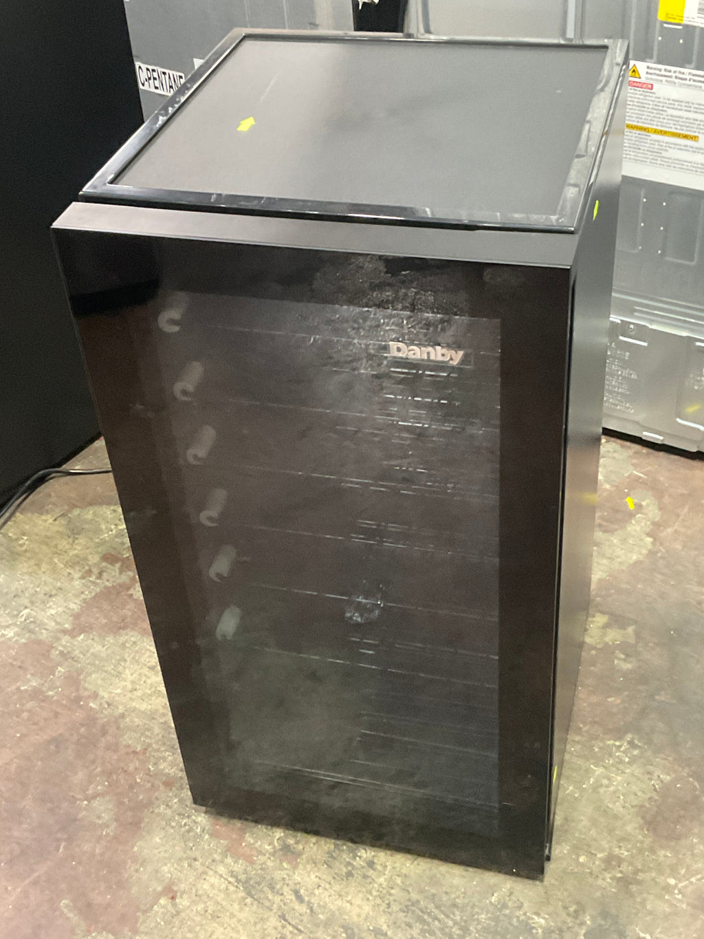 Danby 36 Bottle Free-Standing Wine Cooler in Black