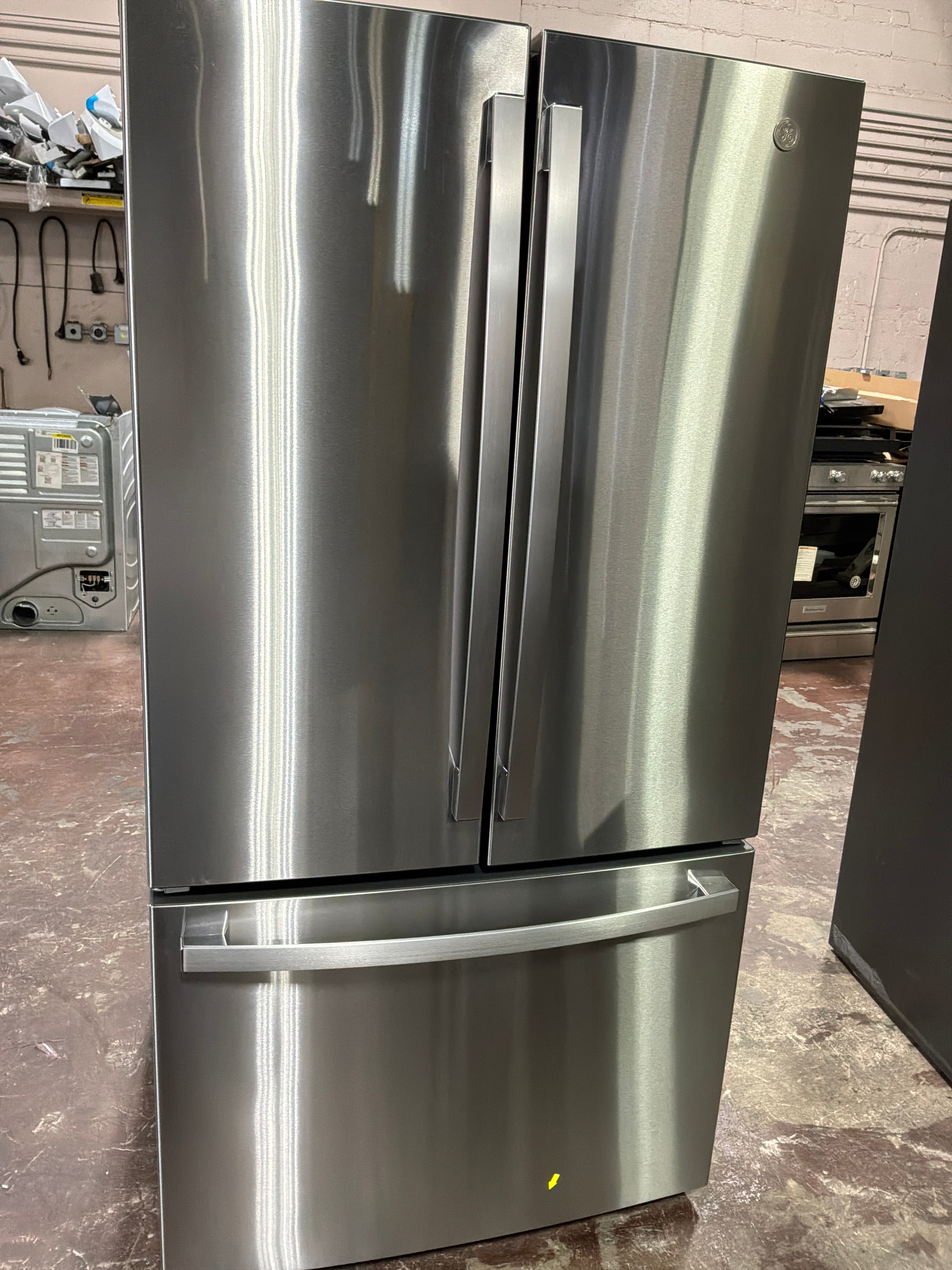 GE ENERGY STAR 27.0 Cu. Ft. Fingerprint Resistant French-Door Refrigerator