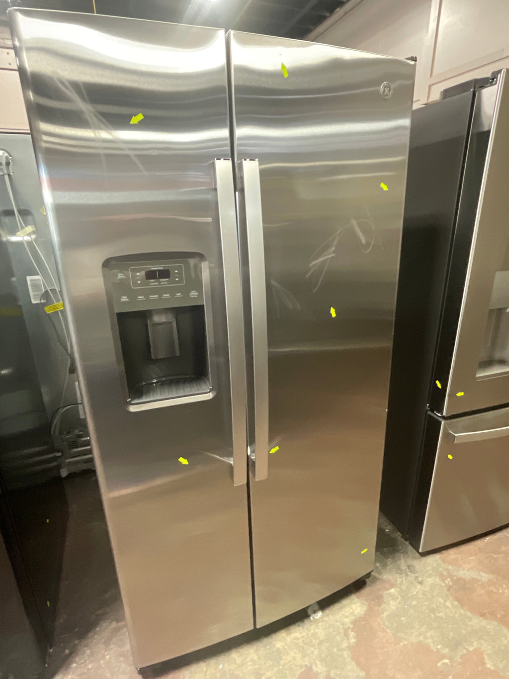 GE 25.3 Cu. Ft. Side-By-Side Refrigerator