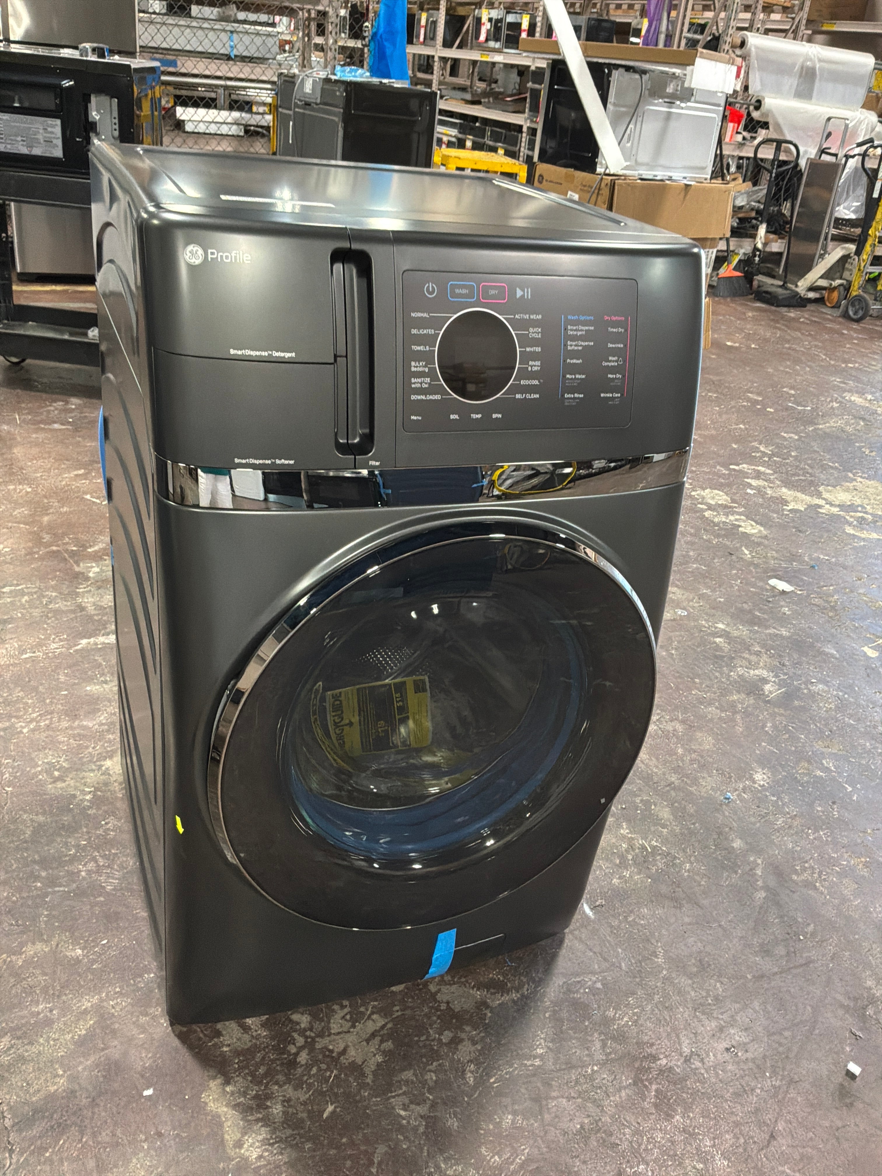 GE Profile ENERGY STAR 4.8 cu. ft. Capacity UltraFast Combo with Ventless Inverter Heat Pump Technology Washer/Dryer