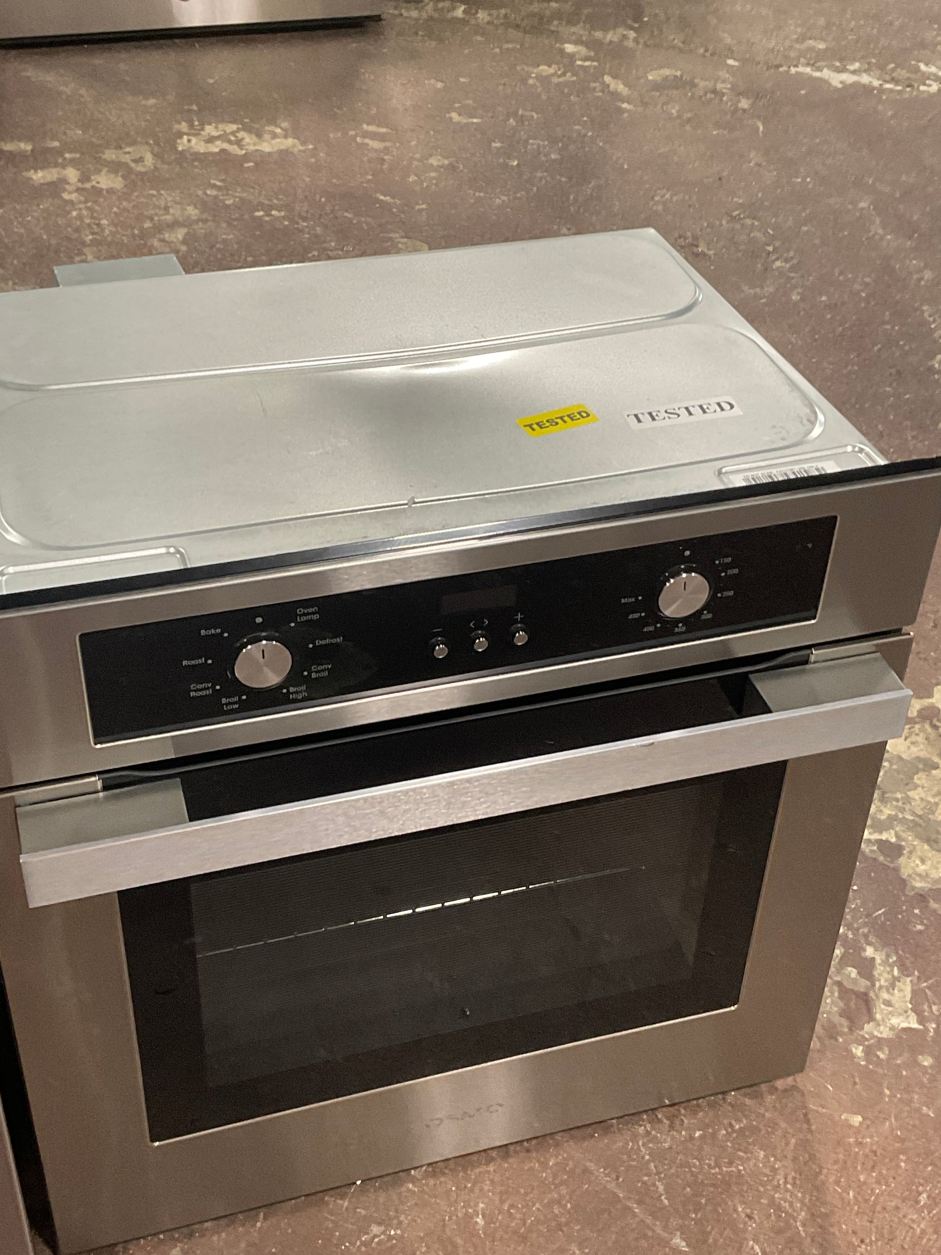 24" Single Electric Built-In Wall Oven