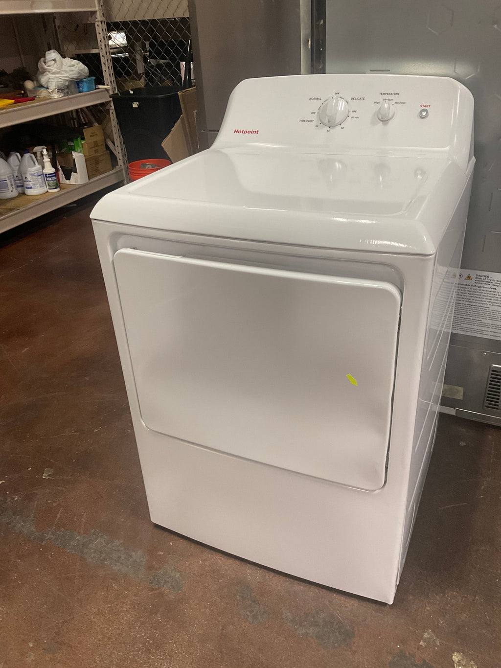 Hotpoint® 6.2 cu. ft. Capacity  Electric Dryer with Up To 120 ft. Venting and Shallow Depth